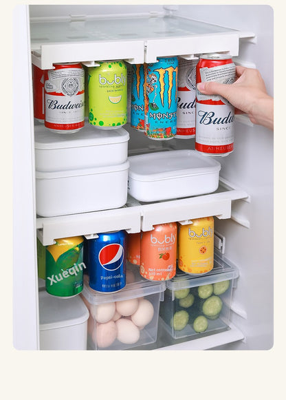 Creative new refrigerator hanging storage rack can drink cola beer storage rack