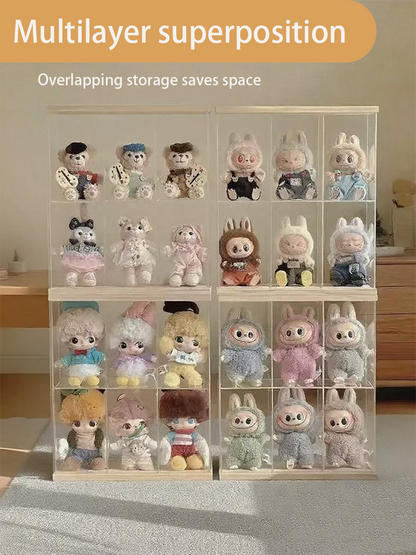 Labubu display box