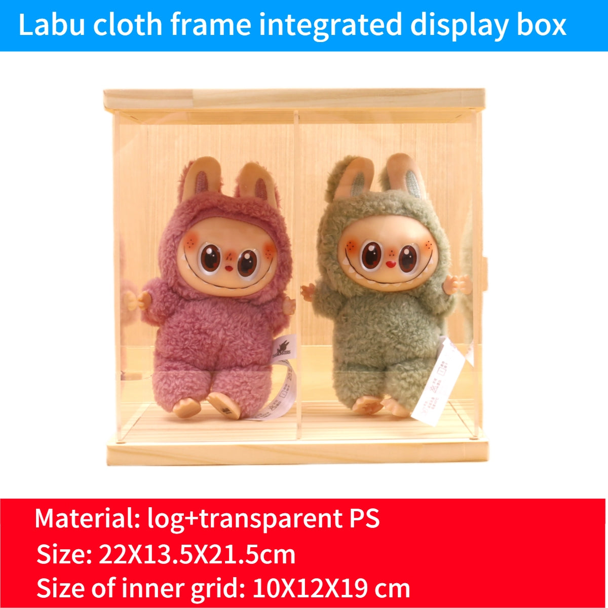 Labubu display box