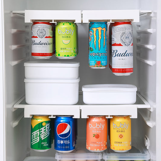 Creative new refrigerator hanging storage rack can drink cola beer storage rack