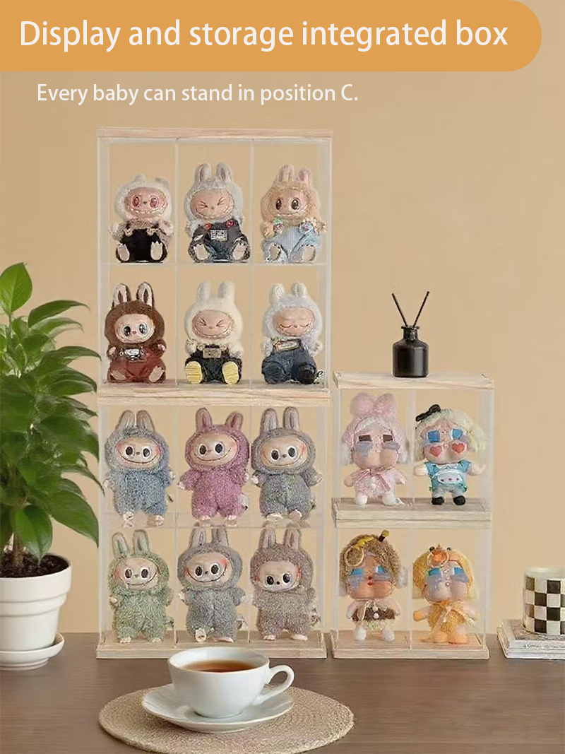Labubu display box