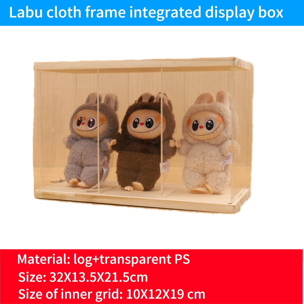 Labubu display box