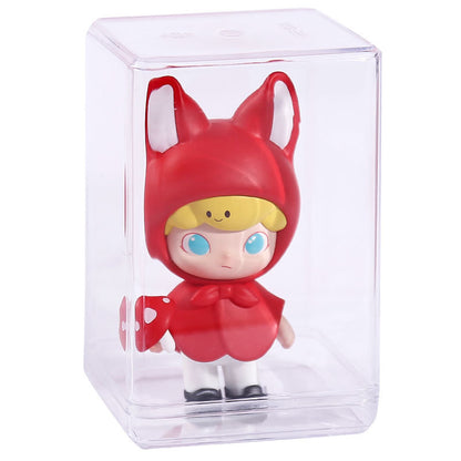 Blind Box Storage Box Doll Display Stand Bubble Mart Display Box Dustproof Transparent Figurine Display Acrylic Box