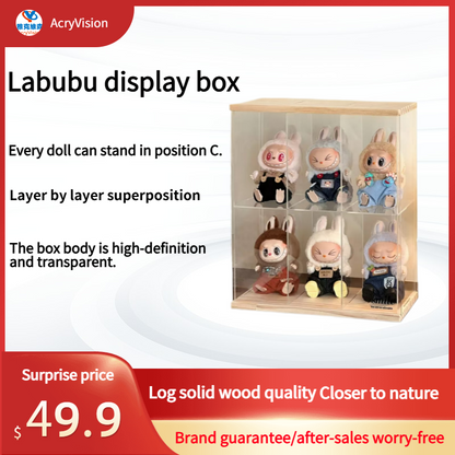 Labubu display box