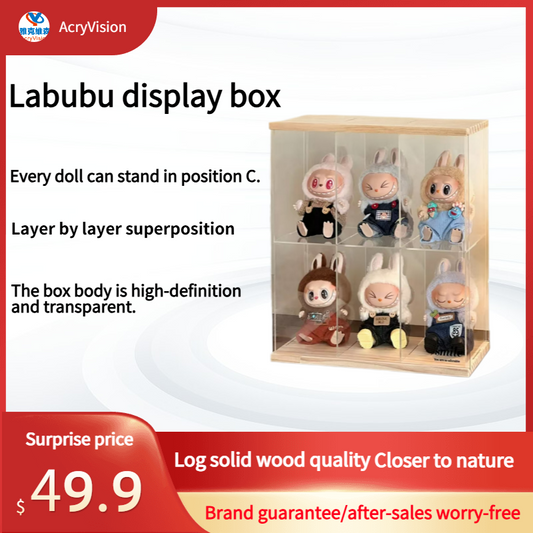 Labubu display box