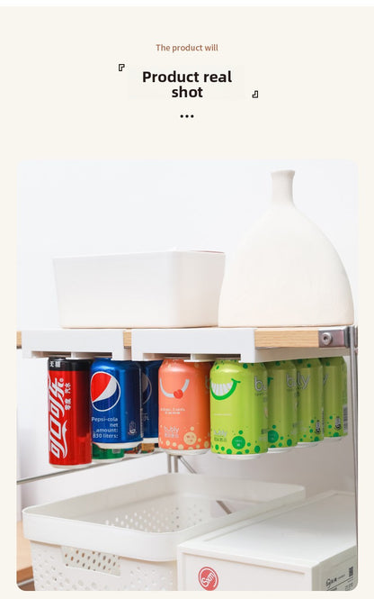 Creative new refrigerator hanging storage rack can drink cola beer storage rack